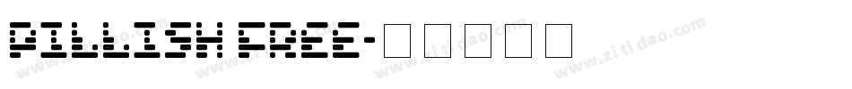Pillish Free字体转换